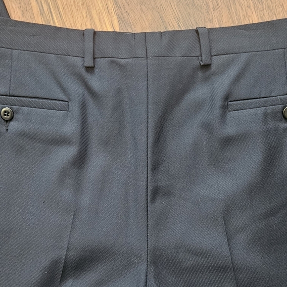 ZANELLA mens uncommon wv wool fleece  pants SIZE 36x32 COLOR BLACK  CP22 - Picture 10 of 16